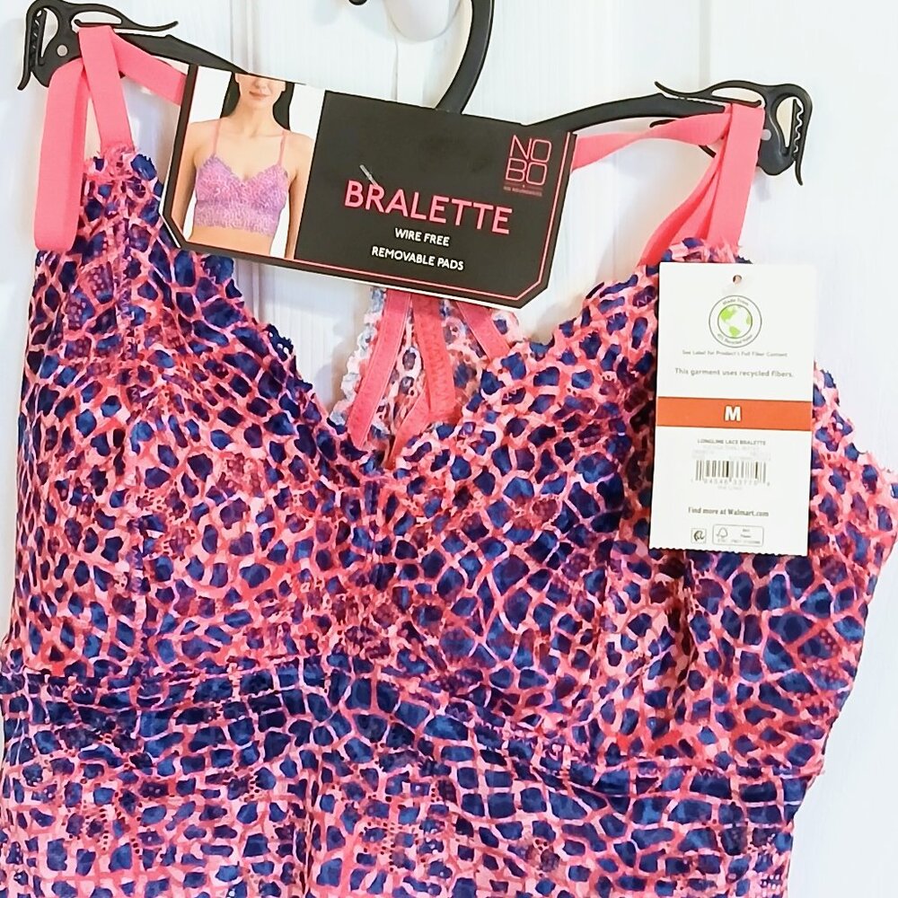 No Boundaries Pink and Purple Bralette